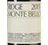 Вино к утке Monte Bello 
