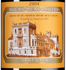 Вино Chateau Ducru-Beaucaillou, (113623), красное сухое, 2004 г., 1.5 л, Шато Дюкрю-Бокайю цена 100730 рублей