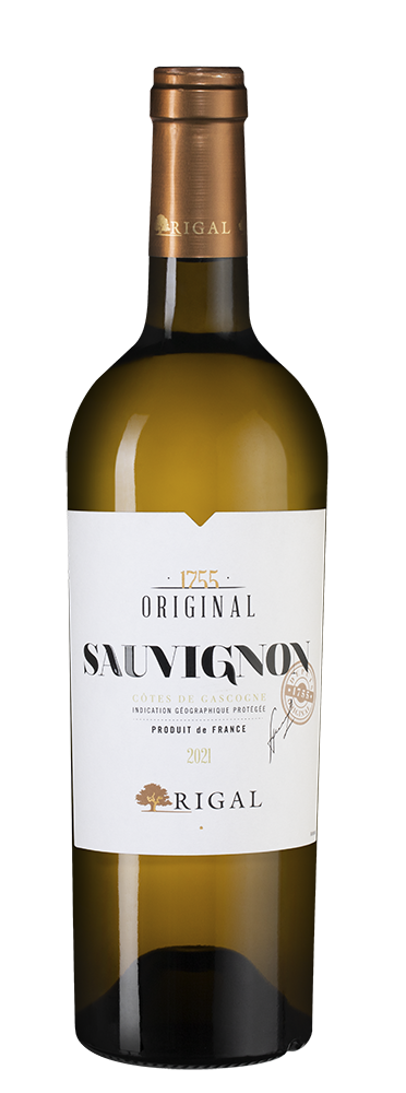 Вино Sauvignon, Rigal, 2021, (133837), Франция, Юго-Запад, белое, сухое, 0.75 л, Совиньон, цена 1740 рублей