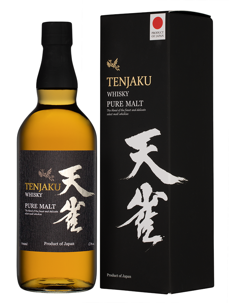 Виски Tenjaku Pure Malt в подарочной упаковке, (139385), Япония, Яманаси, 0.7 л, Тенжаку Пьюр Молт, цена 4490 рублей
