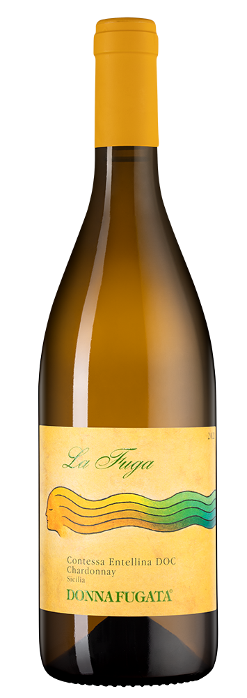 Вино La Fuga Chardonnay, Donnafugata, 2021, (136021), Италия, Сицилия, белое, сухое, 0.75 л, Ла Фуга Шардоне, цена 6290 рублей