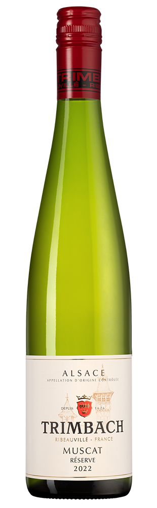 Вино Muscat Reserve, Trimbach, 2022, (142203), Франция, Эльзас, белое, полусухое, 0.75 л, Мюска Резерв, цена 6990 рублей
