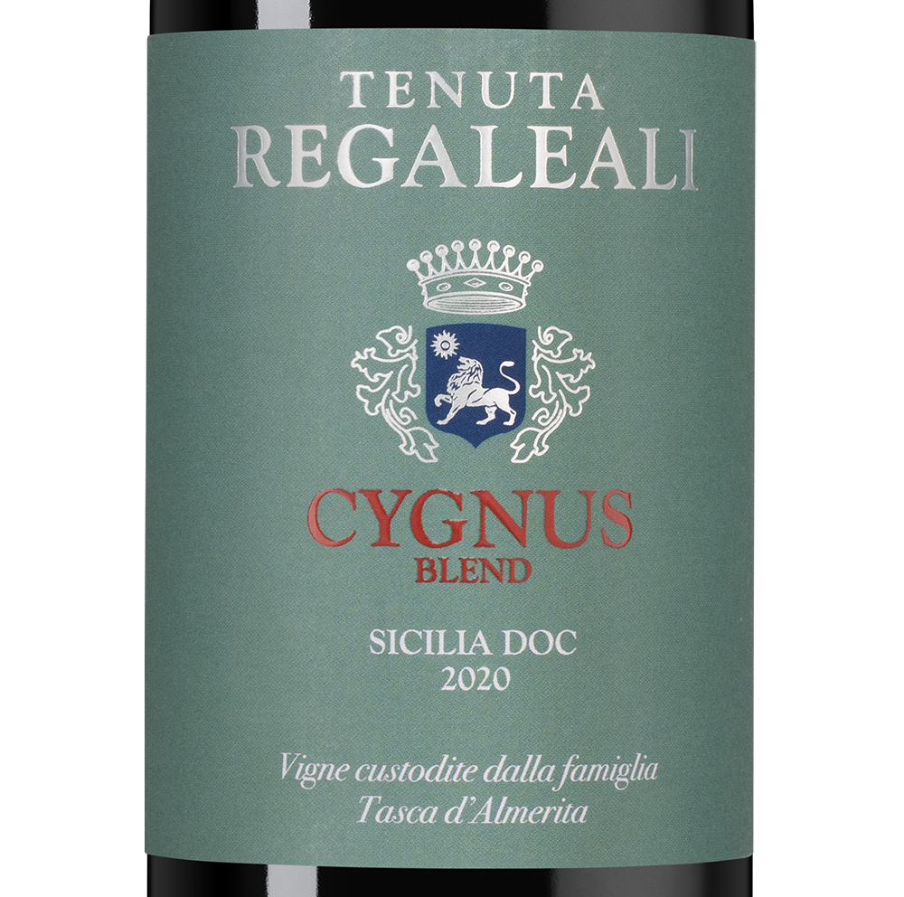 Вино Tenuta Regaleali Cygnus, Tasca d'Almerita, 2020, (147392), Италия, Сицилия, красное, сухое, 0.75 л, Тенута Регалеали Чинюс, цена 4990 рублей