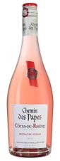 Вино Chemin des Papes Cotes du Rhone Rose, (137140), розовое сухое, 2021 г., 0.75 л, Шемен де Пап Кот-дю-Рон Розе цена 1790 рублей