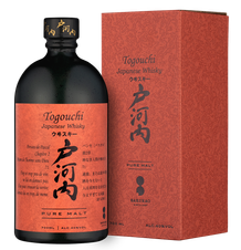 Виски Togouchi Pure Malt в подарочной упаковке, (142283), gift box в подарочной упаковке, Купажированный, Япония, 0.7 л, Тогоучи Пьюр Молт цена 9990 рублей