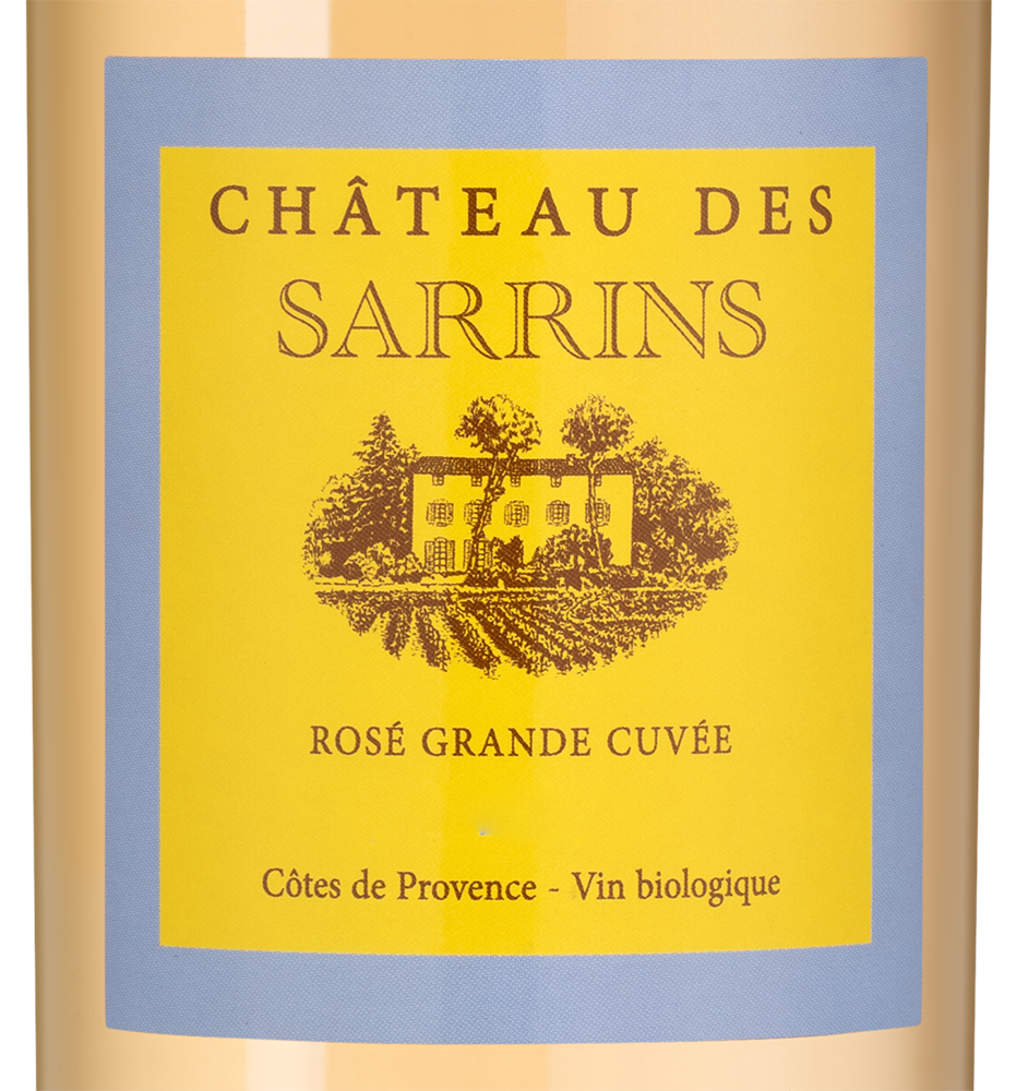 Вино Rose Grande Cuvee, Chateau des Sarrins, 2023, (148362), Франция, Прованс, розовое, сухое, 0.75 л, Розе Гранд Кюве, цена 6990 рублей