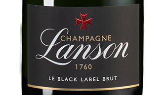 Шампанское Lanson le Black Label Brut в подарочной упаковке, (130096), gift box в подарочной упаковке, белое брют, 0.75 л, Ле Блэк Лейбл Брют цена 10990 рублей