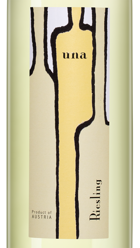 Вино UNA Riesling, Vereinigte Winzer Neusiedler, 2021, (140608), Австрия, Бургенланд, белое, полусухое, 0.75 л, УНА Рислинг, цена 2490 рублей