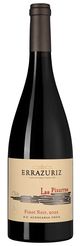 Вино Las Pizarras Pinot Noir, Errazuriz, 2022, (151661), Чили, Аконкагуа, красное, сухое, 0.75 л, Лас Писаррас Пино Нуар, цена 19990 рублей