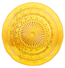 Тарелки Provenzale-coordinate Plate (amber), (86499), Италия, Тарелка 