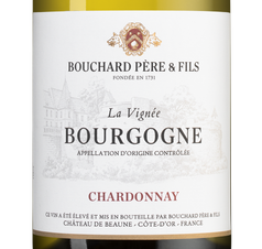 Вино Bourgogne Chardonnay La Vignee, (147182), белое сухое, 2021 г., 0.75 л, Бургонь Шардоне Ла Винье цена 5790 рублей