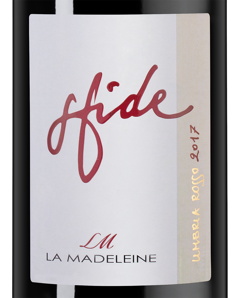 Вино Sfide, La Madeleine, 2017, (130524), Италия, Умбрия, красное, сухое, 0.75 л, Сфиде, цена 3990 рублей