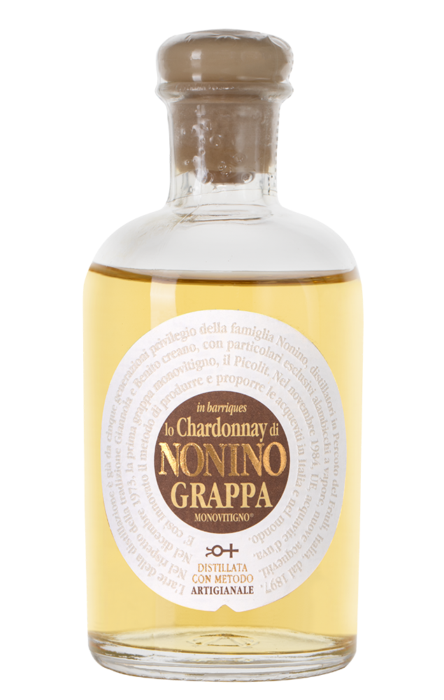 Граппа Lo Chardonnay di Nonino Barrique, 0.1л, (110240), Италия, Фриули-Венеция-Джулия, 0.1 л, Ло Шардоне ди Нонино Баррик, цена 3490 рублей
