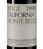 Красные вина Калифорнии Monte Bello