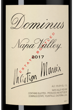 Вино Dominus, (141919), красное сухое, 2017 г., 1.5 л, Доминус цена 184990 рублей