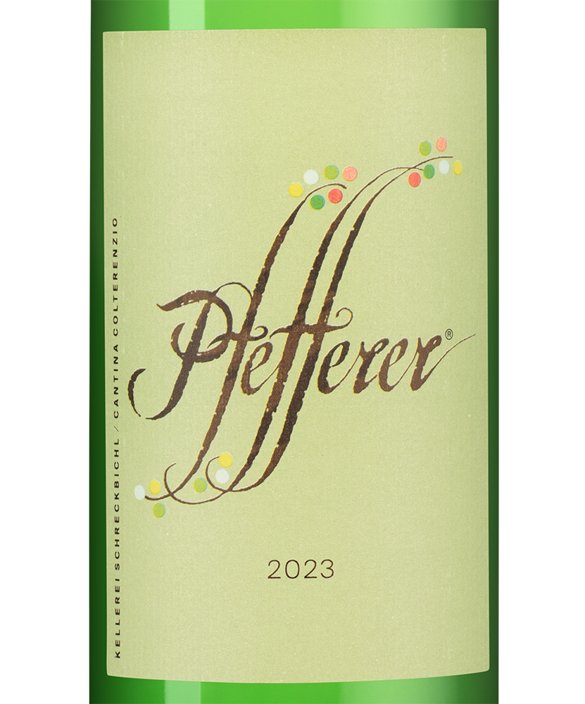 Вино Pfefferer, Colterenzio, 2023, (145164), Италия, Трентино-Альто Адидже, белое, полусухое, 0.75 л, Пфефферер, цена 1912 рублей