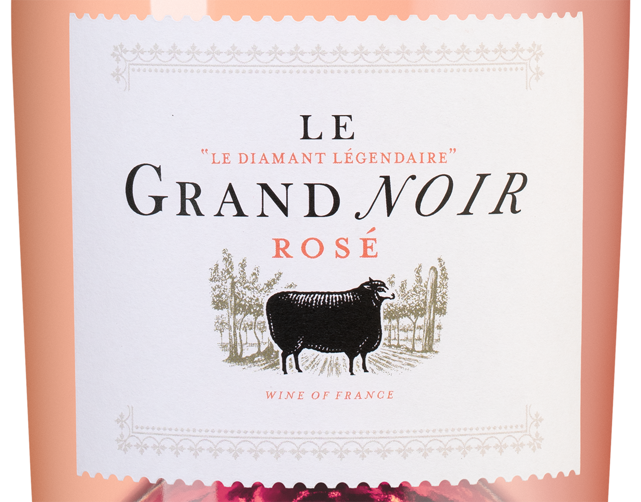 Вино Le Grand Noir Rose, 2022, (142184), Франция, Лангедок-Руссильон, розовое, сухое, 0.75 л, Ле Гран Нуар Розе, цена 2140 рублей