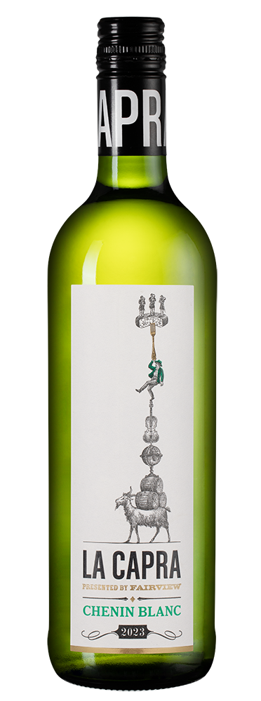 Вино La Capra Chenin Blanc, Fairview, 2023, (147772), Южная Африка, Вестерн Кейп, белое, сухое, 0.75 л, Ла Капра Шенен Блан, цена 2490 рублей