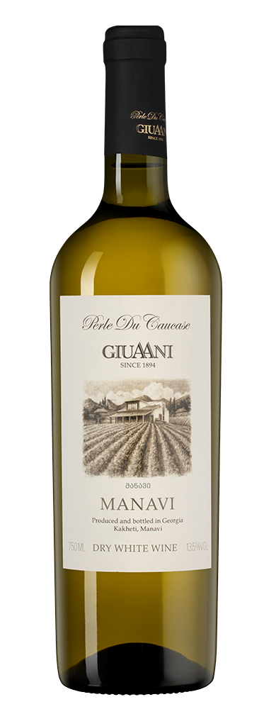 Вино Manavi, Giuaani, 2024, (157391), Грузия, Кахетия, белое, сухое, 0.75 л, Манави, цена 1990 рублей