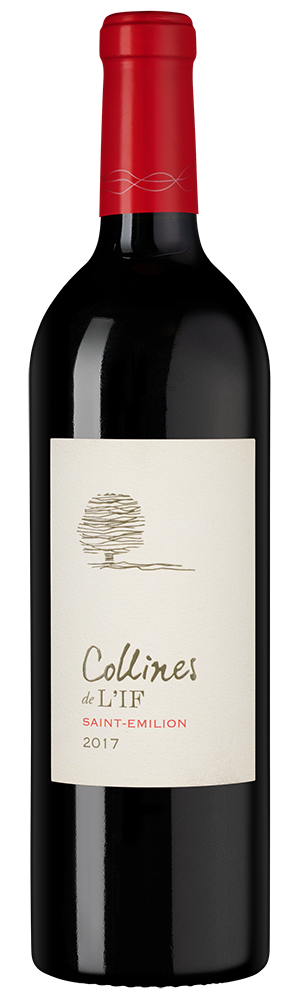 Вино Collines de L’If (Saint-Emilion), Chateau L'If, 2017, (157219), Франция, Бордо, красное, сухое, 0.75 л, Ле Колин де Л’Иф, цена 12490 рублей