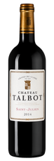 Вино Chateau Talbot, (119990), красное сухое, 2014 г., 0.75 л, Шато Тальбо цена 19990 рублей