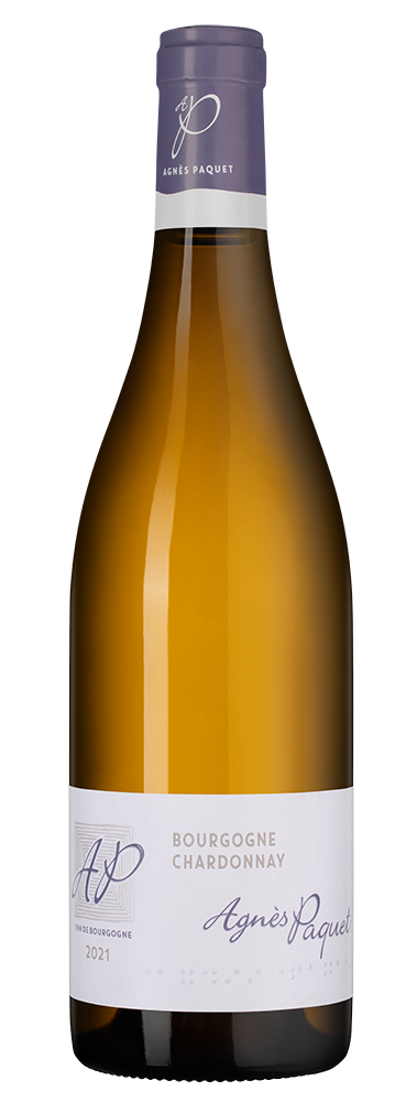 Вино Bourgogne Chardonnay, Domaine Agnes Paquet, 2021, (143554), Франция, Бургундия, белое, сухое, 0.75 л, Бургонь Шардоне, цена 8490 рублей