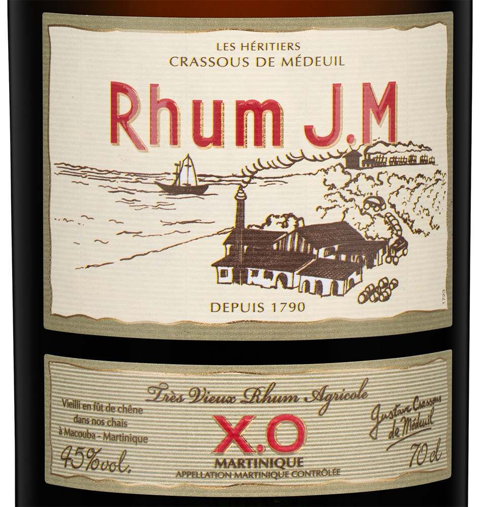 Ром Rhum J.M Х.O в подарочной упаковке, (141315), Франция, Мартиника, 0.7 л, Ром Джей Эм Экс О, цена 14990 рублей
