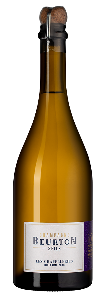 Шампанское Les Chapelleries, Beurton et Fils, 2019, (145754), Франция, Шампань, белое, брют, 0.75 л, Ле Шапельри, цена 18990 рублей