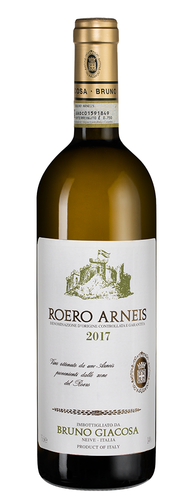 Вино Roero Arneis, Bruno Giacosa, 2017, (113438), Италия, Пьемонт, белое, сухое, 0.75 л, Роэро Арнеис, цена 9490 рублей