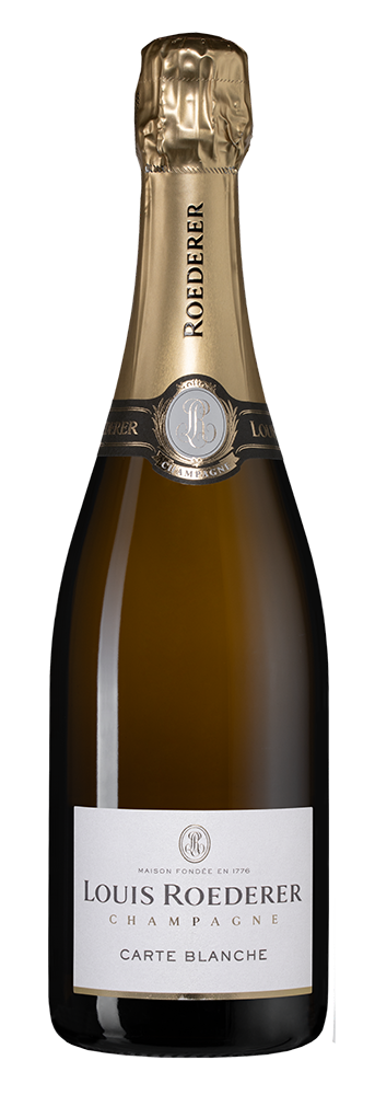 Шампанское Louis Roederer Carte Blanche, (129858), Франция, Шампань, белое, полусухое, 0.75 л, Карт Бланш Деми-Сек, цена 14990 рублей