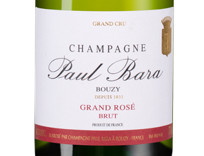 Шампанское Grand Rose Grand Cru Bouzy Brut, (148607), розовое брют, 0.375 л, Гран Розе Гран Крю Бузи Брют цена 8290 рублей