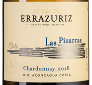 Белое вино из Аконкагуа Las Pizarras Chardonnay 