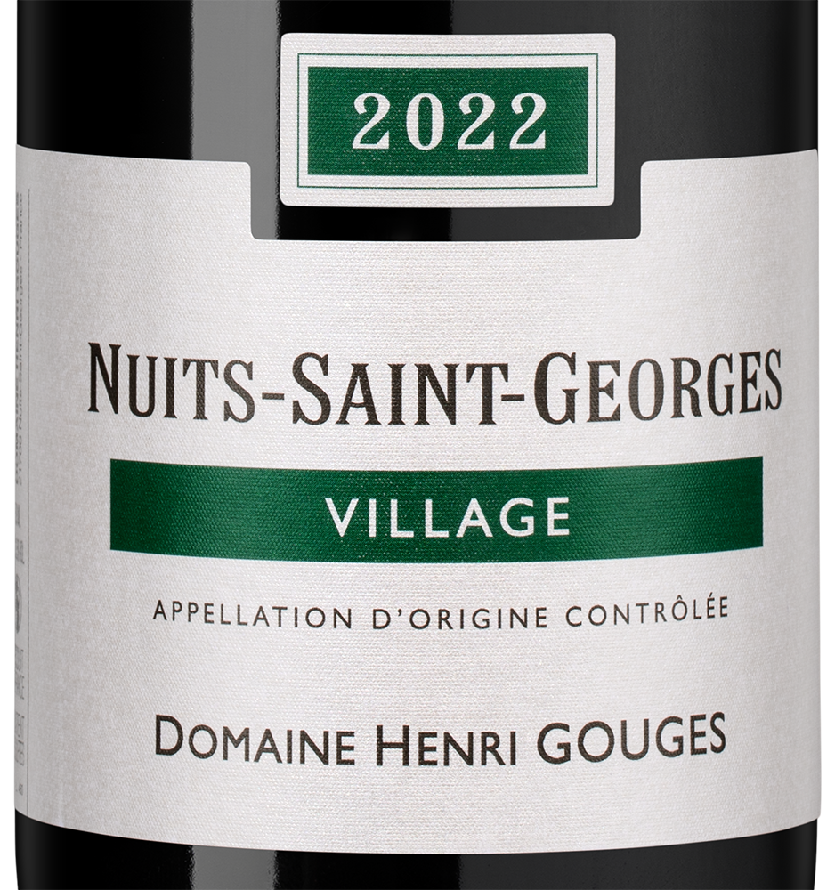 Вино Nuits-Saint-Georges, Domaine Henri Gouges, 2022, (154332), Франция, Бургундия, красное, сухое, 0.75 л, Нюи-Сен-Жорж, цена 19990 рублей