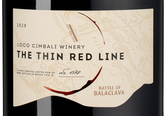 Вино Loco Cimbali The Thin Red Line, (145695), красное сухое, 2020 г., 0.75 л, Локо Чимбали Тонкая Красная Линия цена 4490 рублей