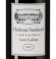 Вино Chateau Soutard, (115639), красное сухое, 2007 г., 1.5 л, Шато Сутар цена 16990 рублей