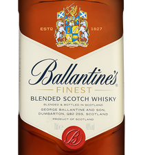 Виски Ballantine's Finest, (150014), Купажированный, Шотландия, 0.7 л, Баллантайнс Файнест цена 1740 рублей