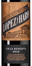 Вино Hacienda Lopez de Haro Gran Reserva, (137305), красное сухое, 2012 г., 0.75 л, Асьенда Лопес де Аро Гран Ресерва цена 4290 рублей