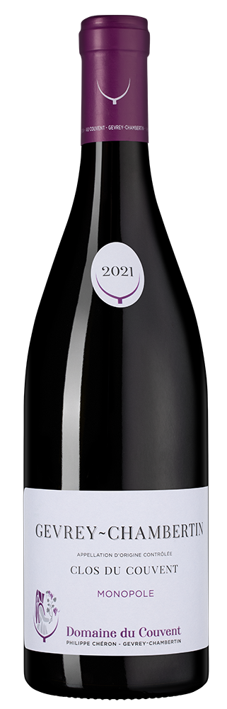 Вино Gevrey-Chambertin Clos du Couvent, Domaine de Varoilles, 2021, (148373), Франция, Бургундия, красное, сухое, 0.75 л, Жевре-Шамбертен Кло дю Куван, цена 21490 рублей