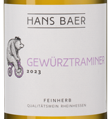 Вино Rheinhessen Hans Baer Gewurztraminer