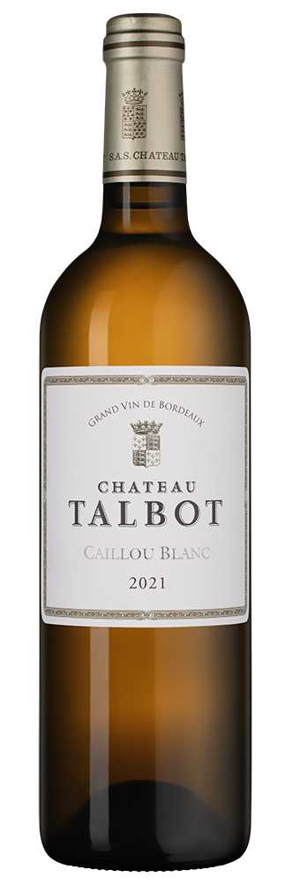 Вино Caillou Blanc du Chateau Talbot, 2021, (141485), Франция, Бордо, белое, сухое, 0.75 л, Кайю Блан дю Шато Тальбо, цена 13490 рублей