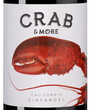 Вино Crab & More Zinfandel, (144847), красное полусухое, 0.75 л, Краб энд Мо Зинфандель цена 1590 рублей