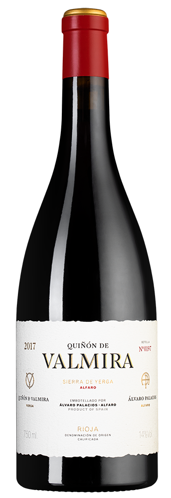 Вино Quinon de Valmira, Bodegas Palacios Remondo, 2017, (124401), Испания, Риоха, красное, сухое, 0.75 л, Риоха Киньон де Вальмира, цена 94990 рублей