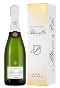 Французское шампанское и игристое вино Шардоне Blanc de Blancs в подарочной упаковке
