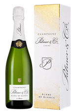 Шампанское Blanc de Blancs в подарочной упаковке, (141440), gift box в подарочной упаковке, белое брют, 0.75 л, Блан де Блан цена 18490 рублей