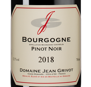 Вино от Domaine Jean Grivot Bourgogne Pinot Noir