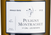 Вино шардоне из Бургундии Puligny-Montrachet Premier Cru Les Referts