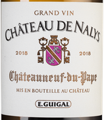 Вино с вкусом сухих пряных трав Chateauneuf-du-Pape Chateau de Nalys Blanc
