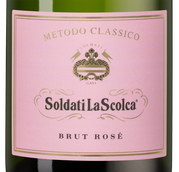 Игристые вина из винограда кортезе Soldati La Scolca Brut Rose в подарочной упаковке