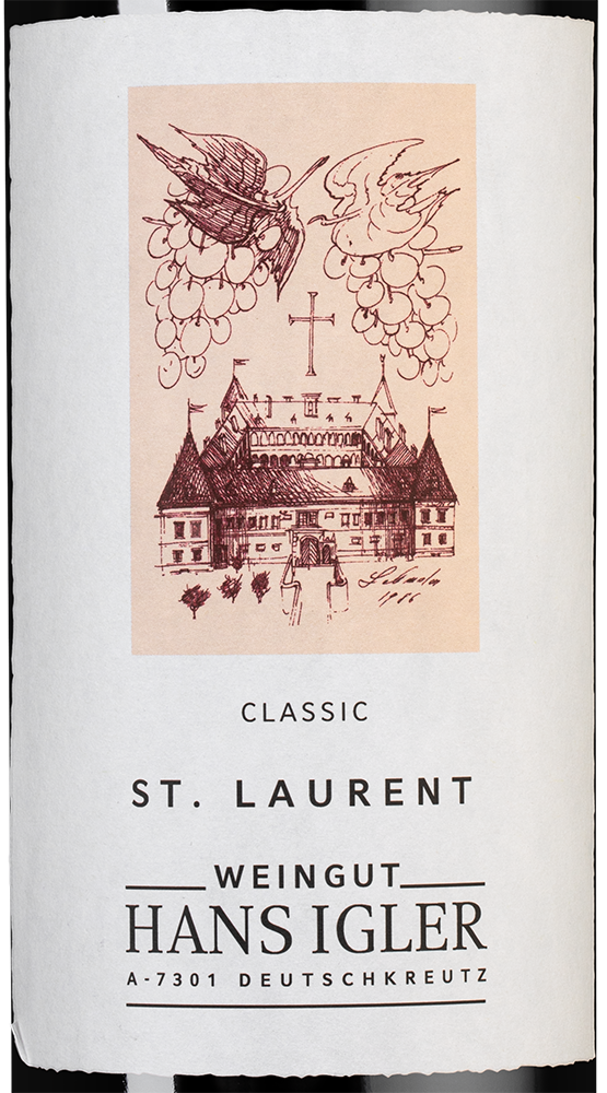 Вино St. Laurent Classic, Hans Igler, 2018, (124384), Австрия, Бургенланд, красное, сухое, 0.75 л, Ст. Лаурент Классик, цена 4290 рублей