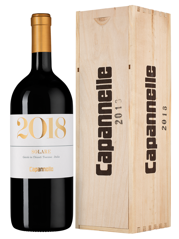 Вино Solare в подарочной упаковке, Capannelle, 2018, 1.5л, (152035), Италия, Тоскана, красное, сухое, 1.5 л, Соларе, цена 29990 рублей